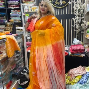 প্রিমিয়াম অর্গাঞ্জা শাড়ি- ০৩