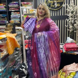 প্রিমিয়াম অর্গাঞ্জা শাড়ি- ০৪